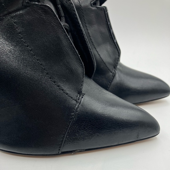 Pour La Victoire Lace Up Heeled Booties Size 8 - Picture 10 of 13